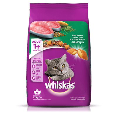 Whiskas Cat Food Dry pocket Tuna 1.2kg